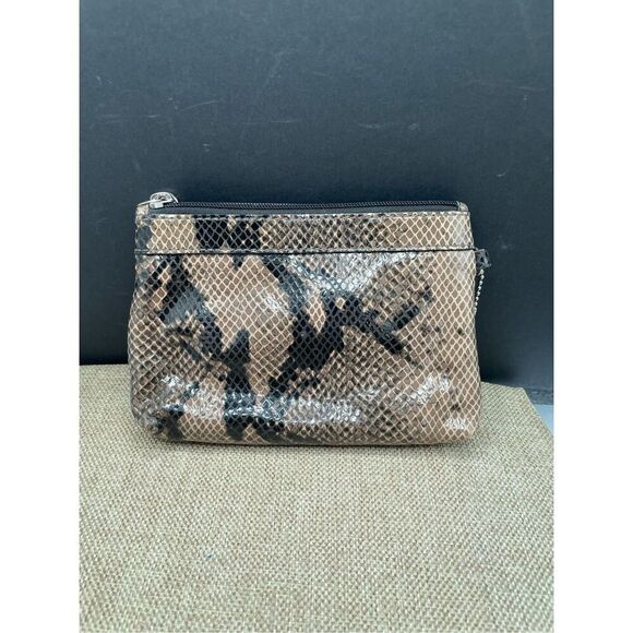Coach Snake Print Wristlet - Picture 2 of 15